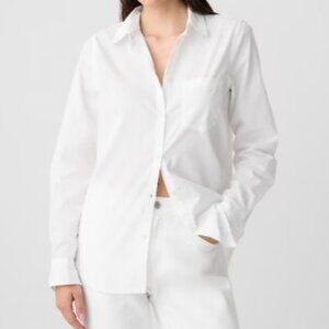 GAP Linen Long Sleeve Button Up in Large